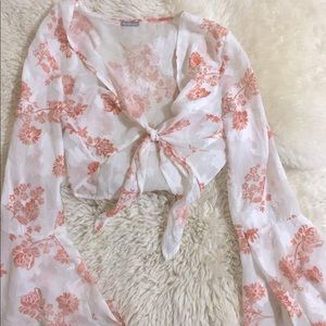 Sheer blouse